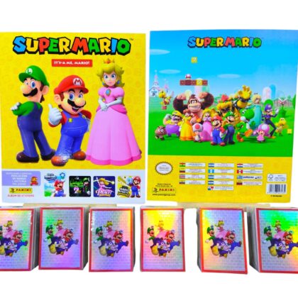 ALBUM YO SOY SUPER MARIO + SET COMPLETO