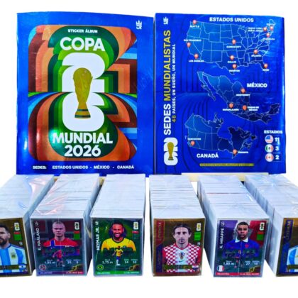 ALBUM COPA MUNDIAL 2026 + SET COMPLETO
