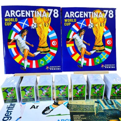 ALBUM ARGENTINA 1978 REEDITADO + SET COMPLETO