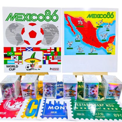 ALBUM MEXICO 1986 REEDITADO + SET COMPLETO