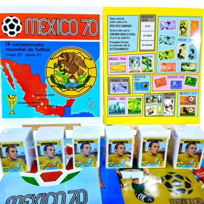 ALBUM MEXICO 1970 REEDITADO + SET COMPLETO
