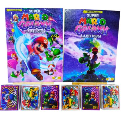 ALBUM SUPER MARIO GALAXY + SET COMPLETO