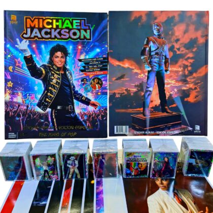 ALBUM BTS MICHAEL JACKSON + SET COMPLETO