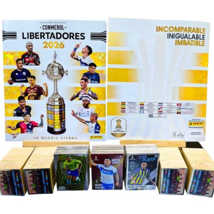 ALBUM COPA LIBERTADORES 2026 + SET COMPLETO