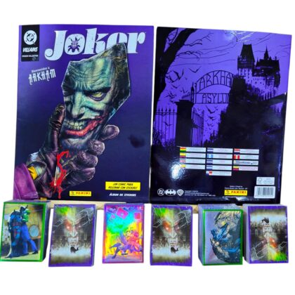 ALBUM JOKER VILLANOS DC + SET COMPLETO
