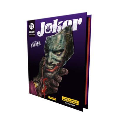 PREVENTA ALBUM JOKER VILLANOS DC: TAPA DURA