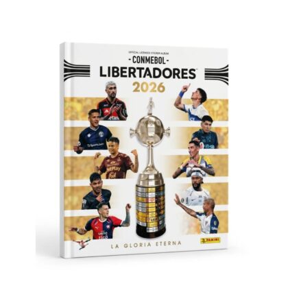 PREVENTA ALBUM COPA LIBERTADORES 2026: TAPA DURA
