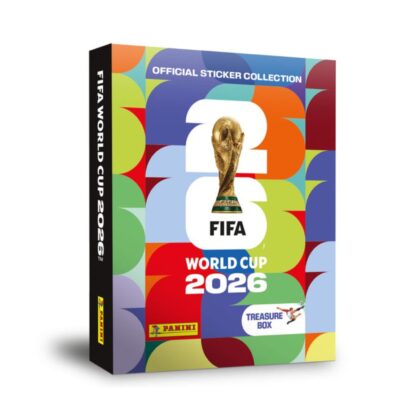 ALBUM COPA MUNDIAL 2026: TREASURE BOX ITALIANO (24 SOBRES)